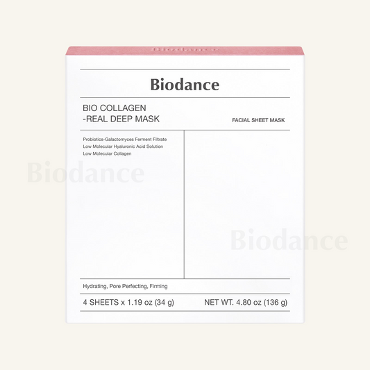 Biodance Bio-Collagen Real Deep Mask Four facial masks