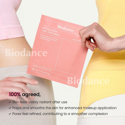 Biodance Bio-Collagen Real Deep Mask Four facial masks